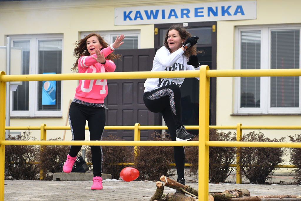 Walentynkowe zumba party i kąpiel legnickich morsów