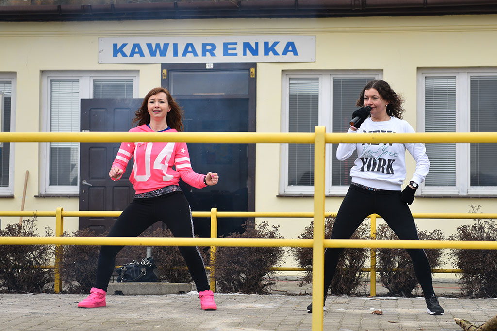 Walentynkowe zumba party i kąpiel legnickich morsów