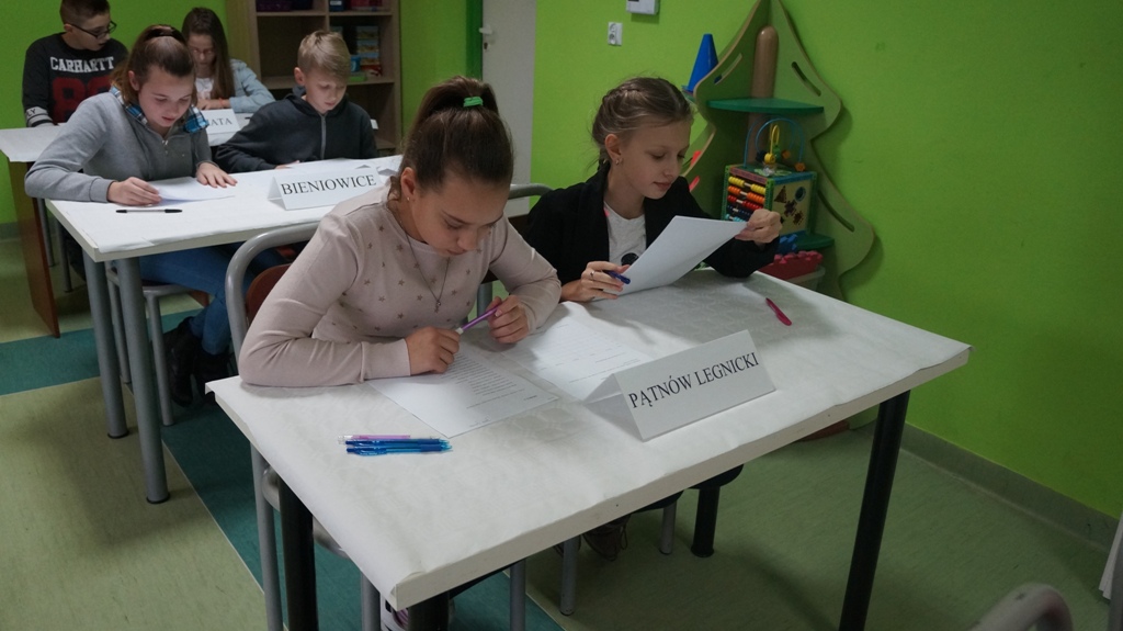 W gminie Kunice wyłonili gminnych mistrzów ortografii