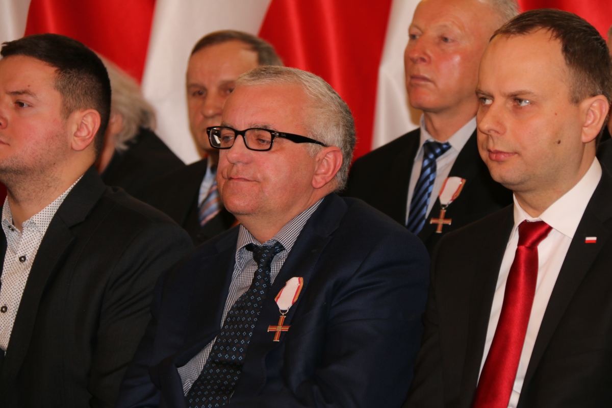 Kolejni legniczanie z  Krzyżami Wolności i Solidarności