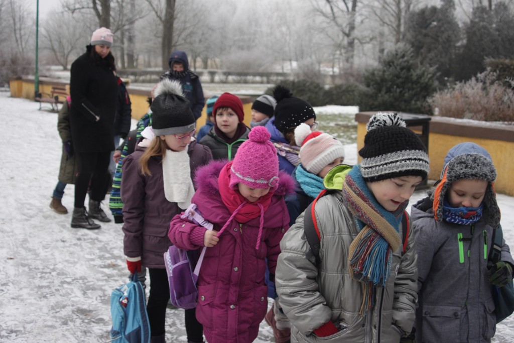 Uczestnicy półkolonii zimowych w Kunicach nie nudzą się