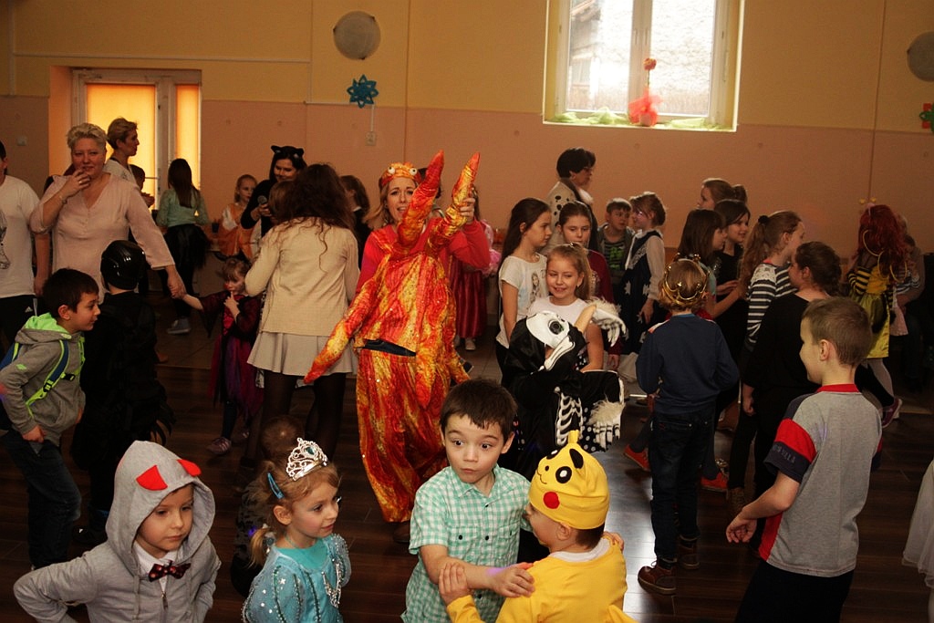 W Pątnowie Legnickim odbył się bal karnawałowy dla dzieci