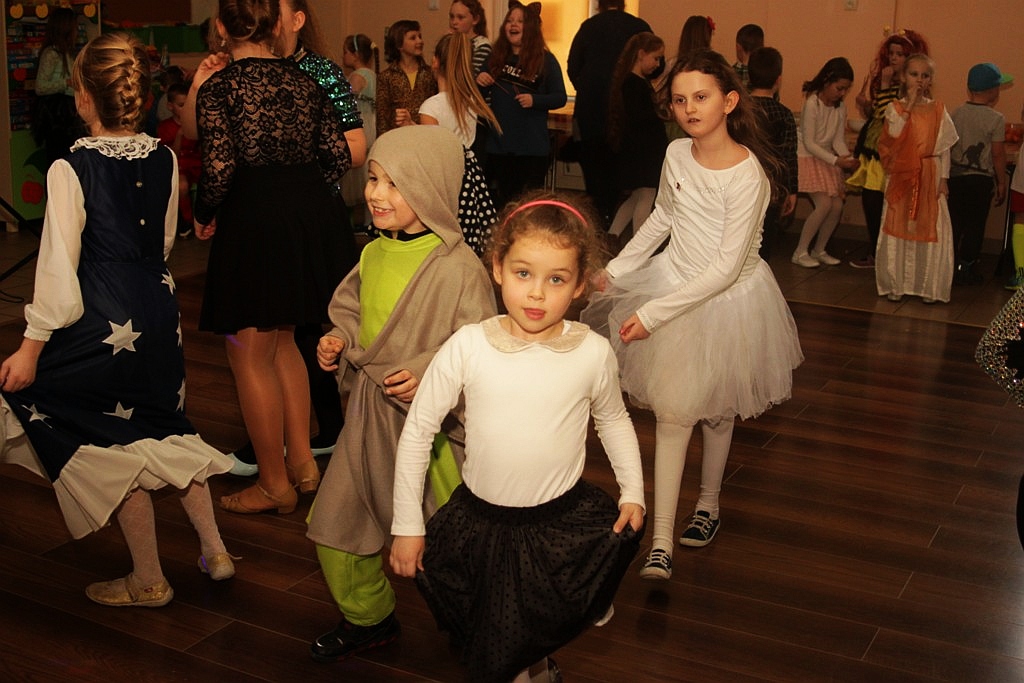 W Pątnowie Legnickim odbył się bal karnawałowy dla dzieci
