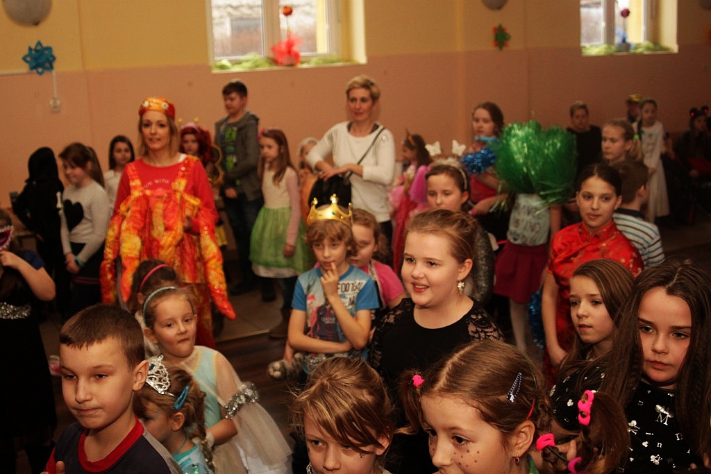 W Pątnowie Legnickim odbył się bal karnawałowy dla dzieci