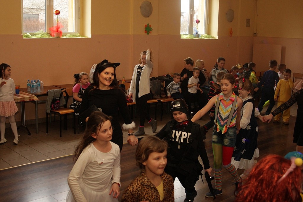 W Pątnowie Legnickim odbył się bal karnawałowy dla dzieci