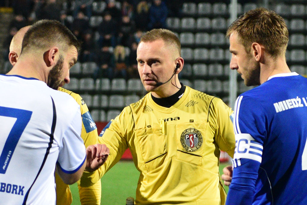 Piłkarze Miedzi Legnica wygrali pierwszy w tym roku ligowy mecz