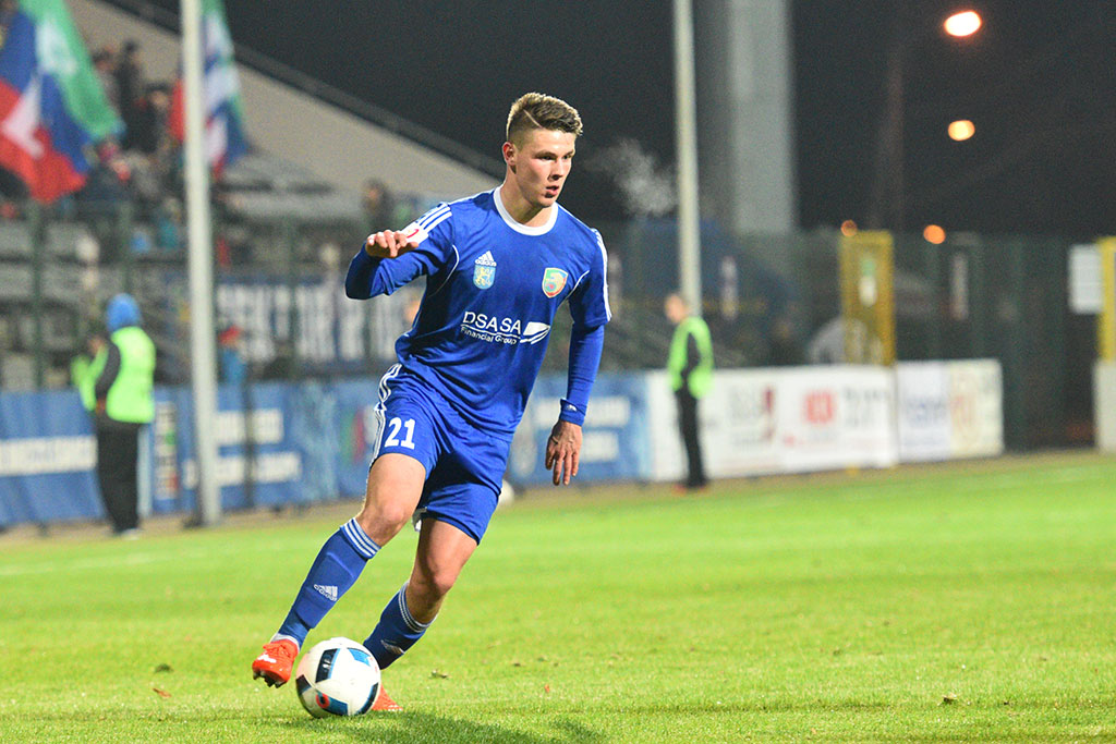 Piłkarze Miedzi Legnica wygrali pierwszy w tym roku ligowy mecz
