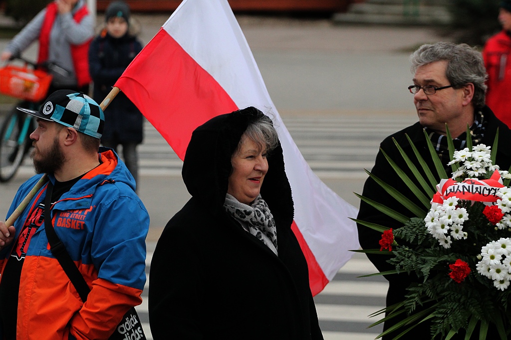 Oddali hołd Żołnierzom Wyklętym pod obeliskiem przy Muzealnej