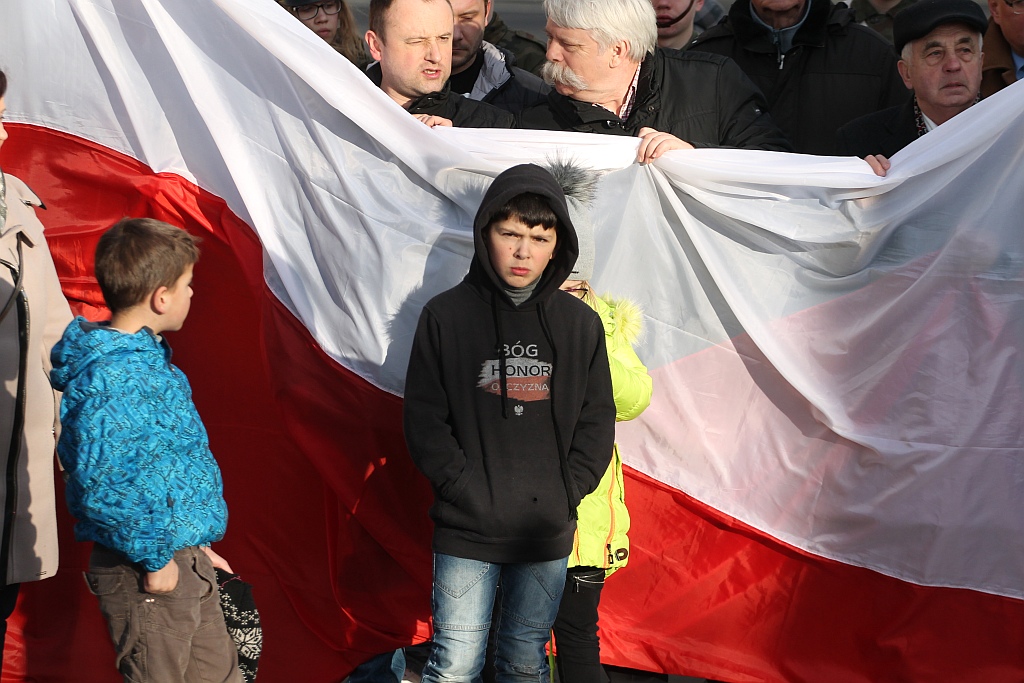 Oddali hołd Żołnierzom Wyklętym pod obeliskiem przy Muzealnej