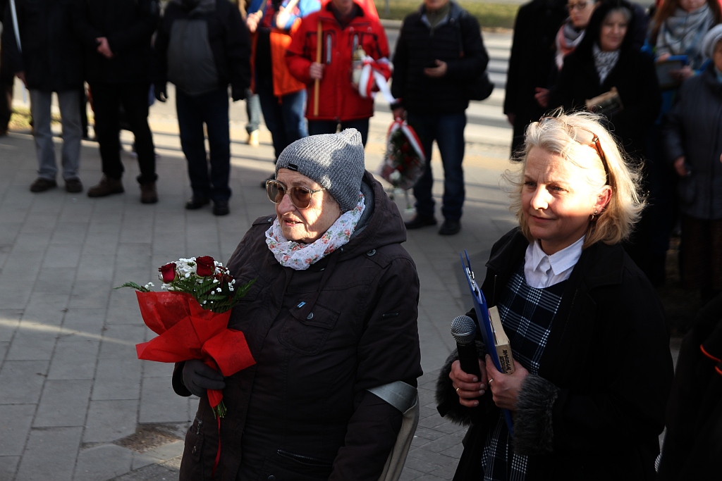Oddali hołd Żołnierzom Wyklętym pod obeliskiem przy Muzealnej