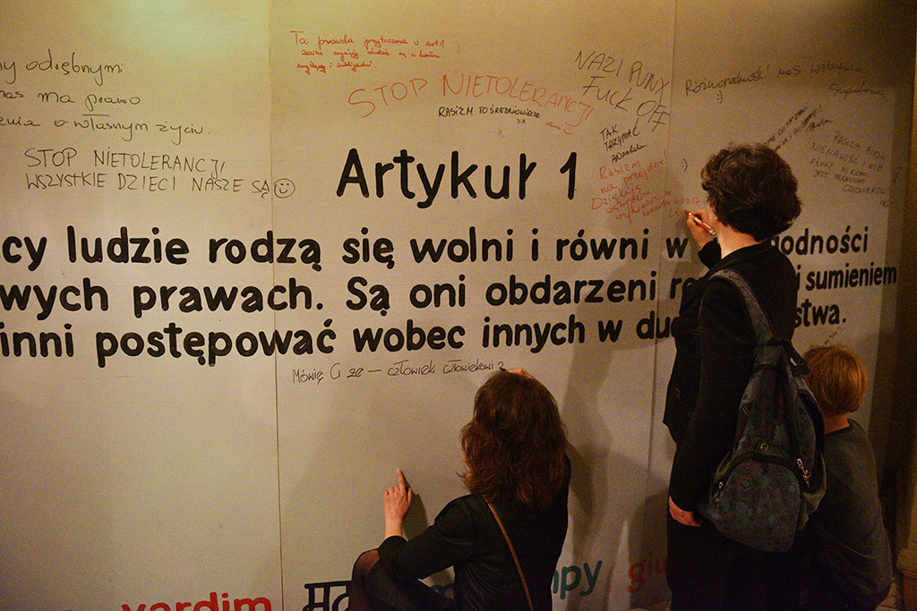 Wielki koncert przeciwko rasizmowi w Teatrze Modrzejewskiej