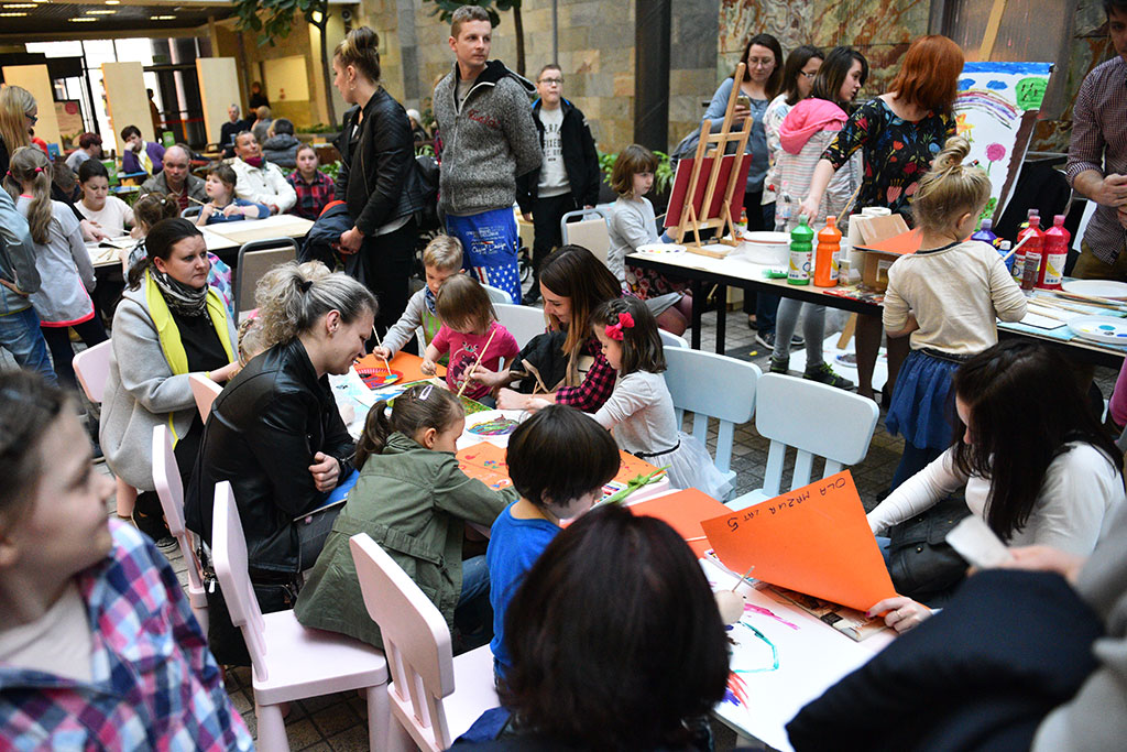 Event „Namaluj mój świat” odbył się w Galerii Piastów