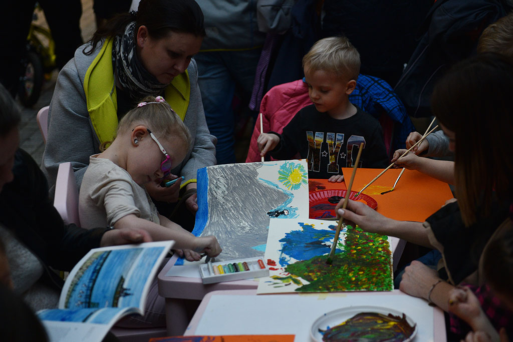 Event „Namaluj mój świat” odbył się w Galerii Piastów
