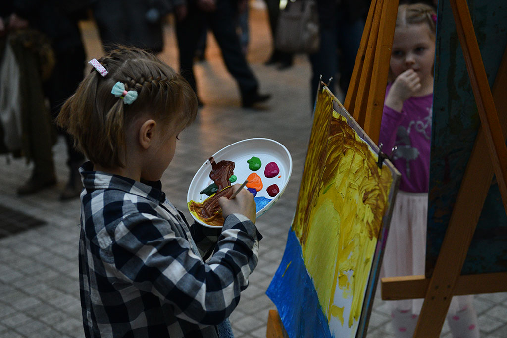 Event „Namaluj mój świat” odbył się w Galerii Piastów
