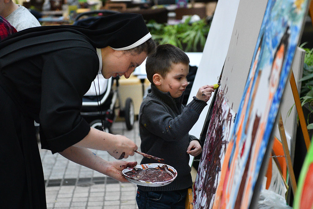 Event „Namaluj mój świat” odbył się w Galerii Piastów