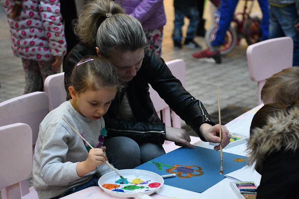 Event „Namaluj mój świat” odbył się w Galerii Piastów
