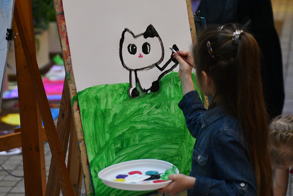 Event „Namaluj mój świat” odbył się w Galerii Piastów