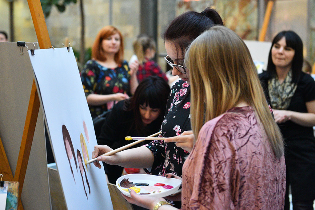 Event „Namaluj mój świat” odbył się w Galerii Piastów