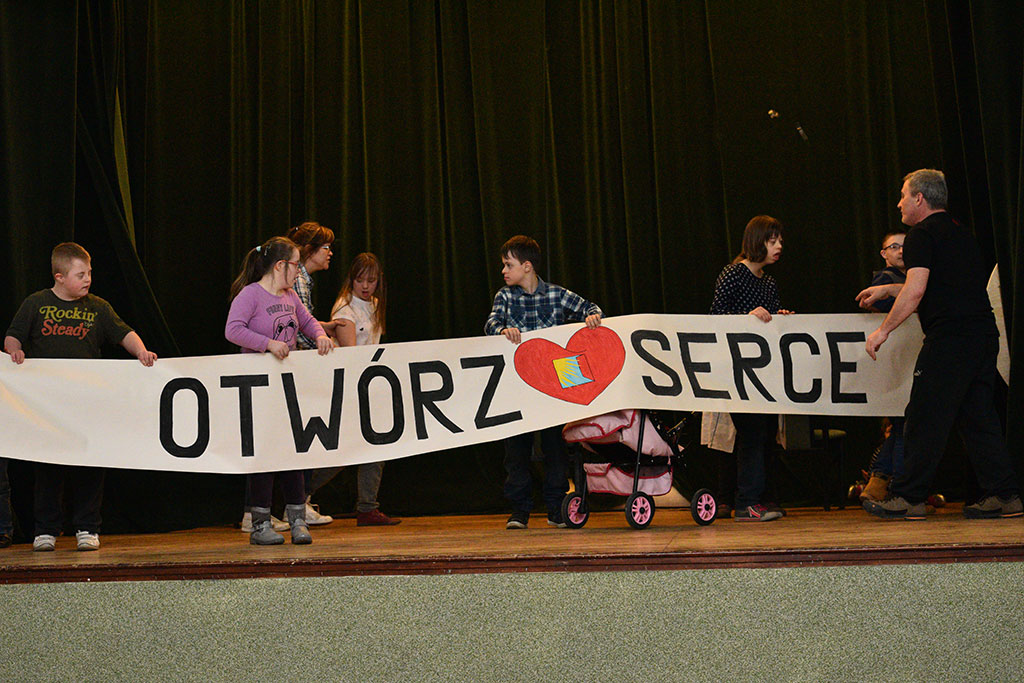 Podopieczni  „Otwórz Serce”  ćwiczą przed występem