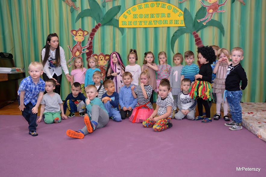 Stokrotkowy Konkurs Recytatorski w niepublicznym przedszkolu