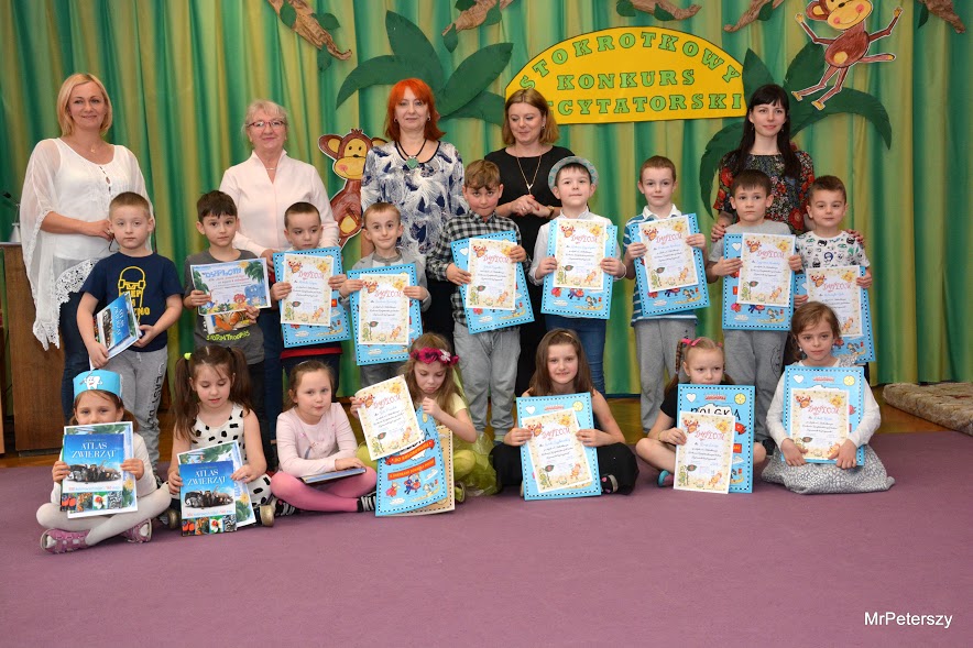 Stokrotkowy Konkurs Recytatorski w niepublicznym przedszkolu