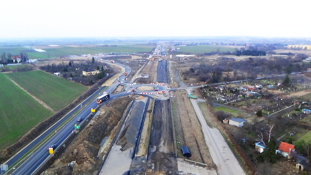 Zobaczcie, co się dzieje na placu budowy drogi ekspresowej S3