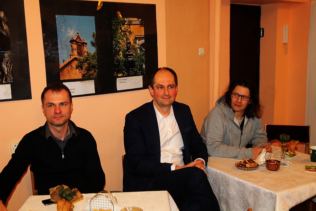 W siedzibie TML odbyło się spotkanie z Robertem Wierzbickim