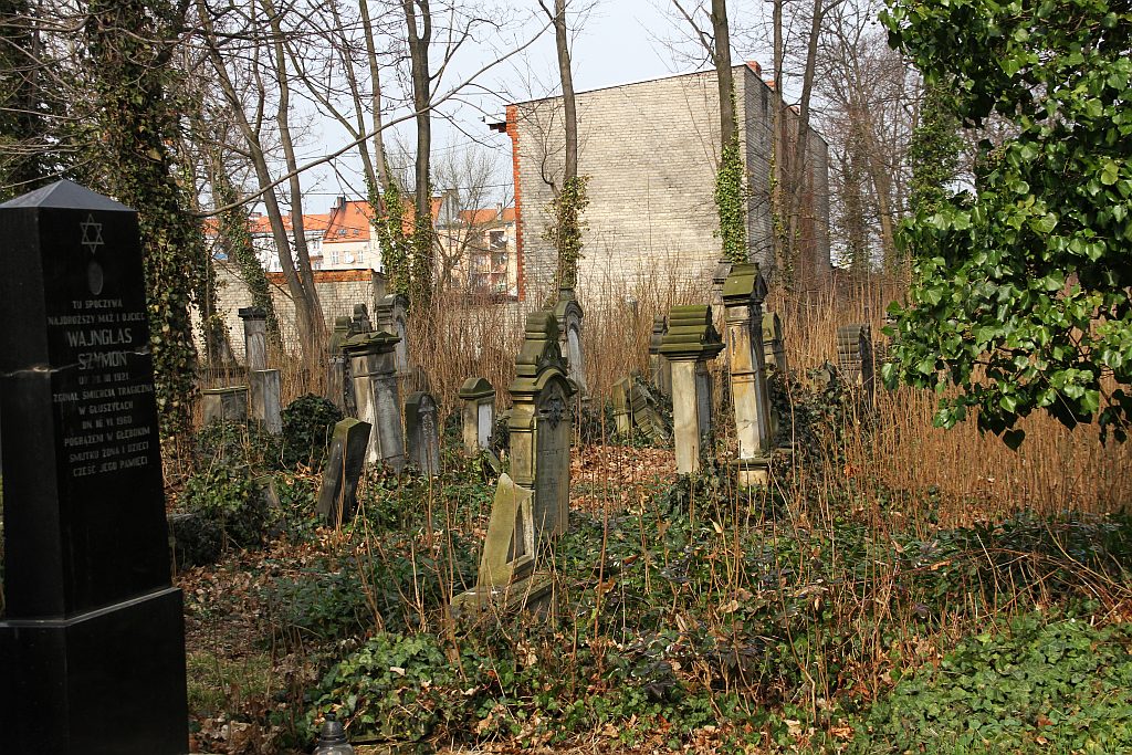 Profesor Szewach Weiss odwiedził cmentarz żydowski w Legnicy