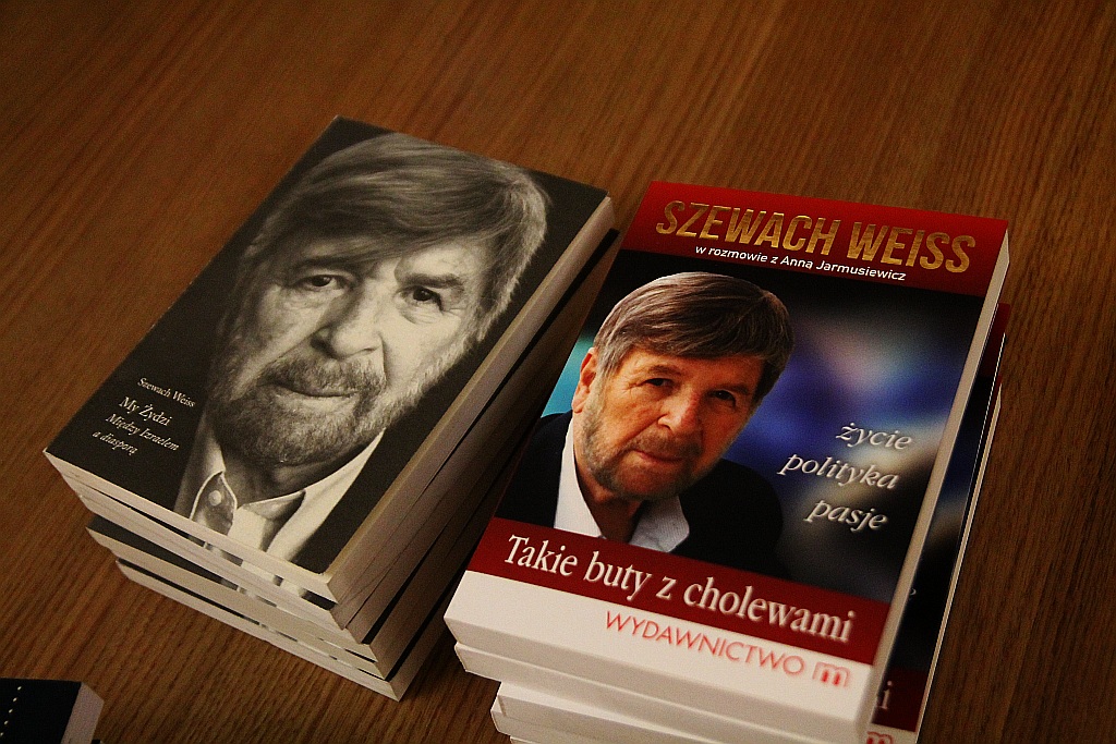 Ponad czterysta osób na spotkaniu z Szewachem Weissem