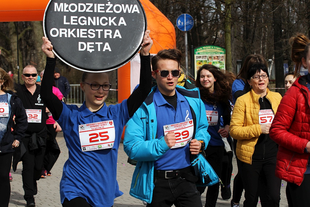 W parku biegają dla podopiecznych Stowarzyszenia Otwórz Serce