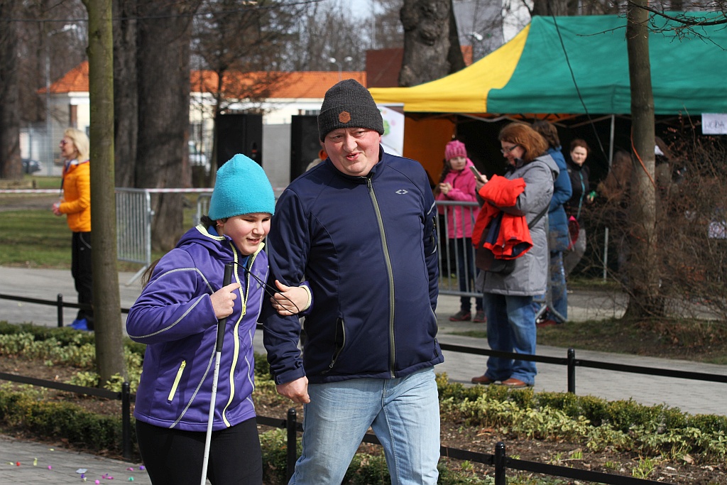 W parku biegają dla podopiecznych Stowarzyszenia Otwórz Serce