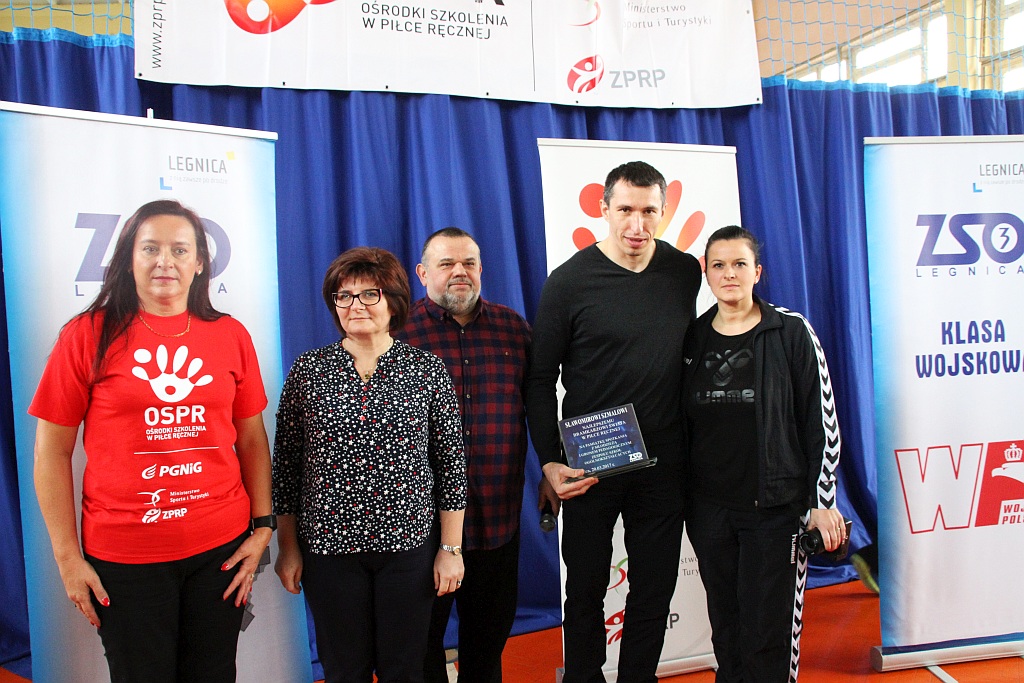 Sławomir Szmal gościem Zespołu Szkół Ogólnokształcących numer 3
