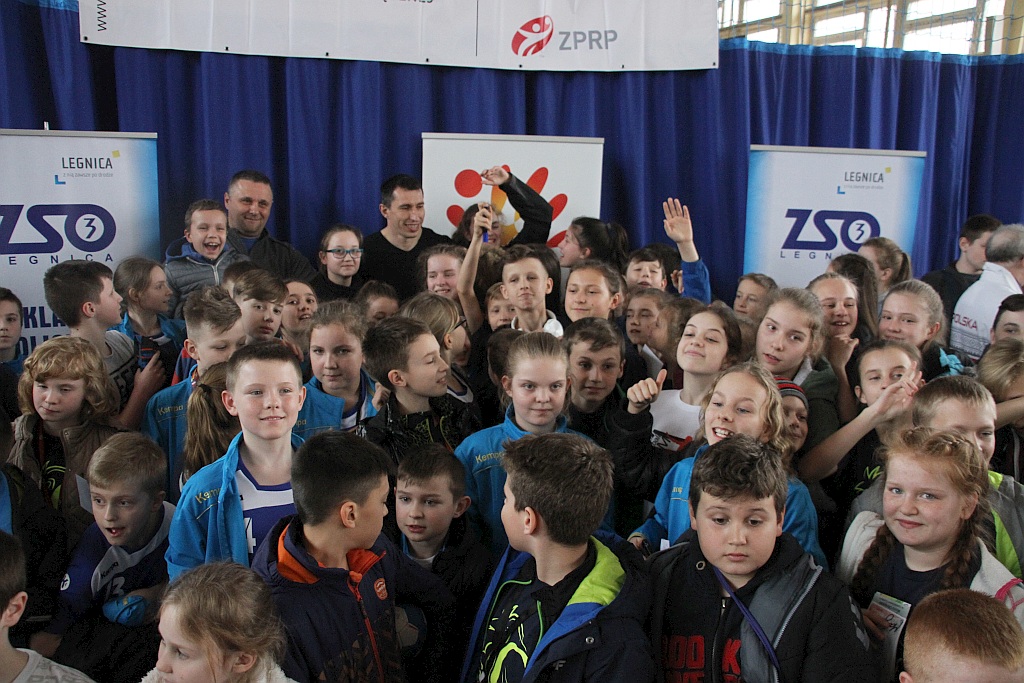 Sławomir Szmal gościem Zespołu Szkół Ogólnokształcących numer 3
