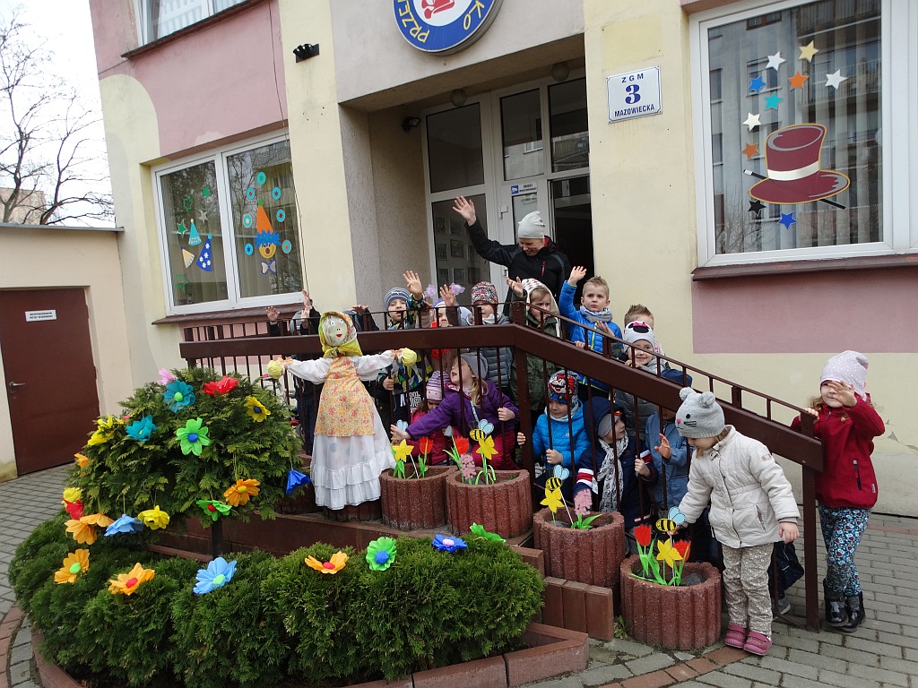 Wiosenny happening w Przedszkolu Niepublicznym Źródełko