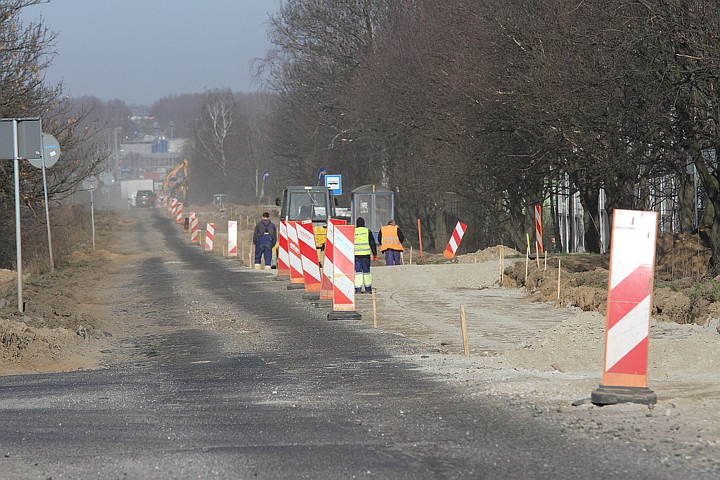 Trwa przebudowa Gniewomierskiej w Nowej Wsi Legnickiej