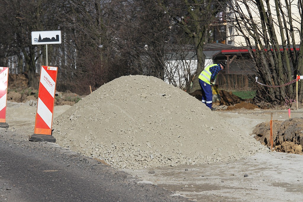Trwa przebudowa Gniewomierskiej w Nowej Wsi Legnickiej