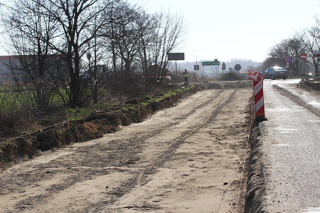 Trwa przebudowa Gniewomierskiej w Nowej Wsi Legnickiej