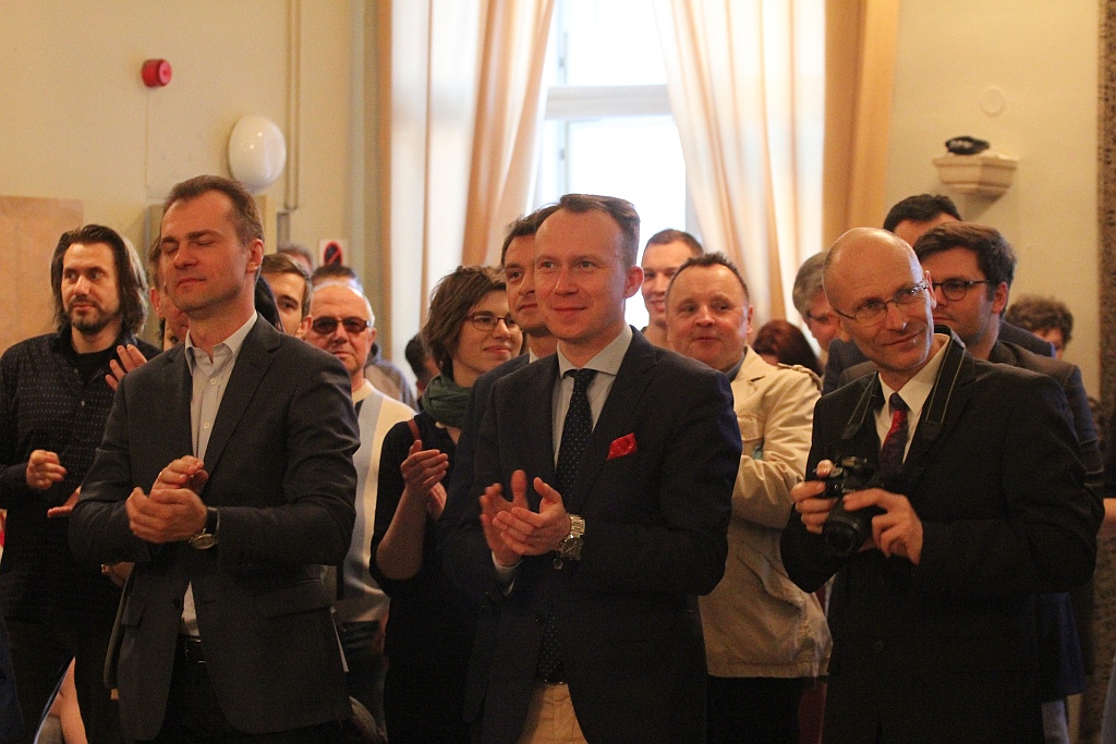 Ludzie legnickiej sceny świętowali Międzynarodowy  Dzień Teatru
