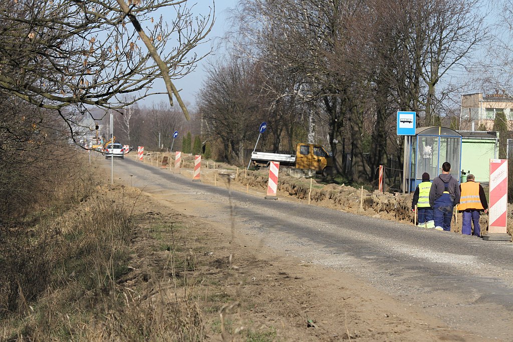 Trwa przebudowa Gniewomierskiej w Nowej Wsi Legnickiej