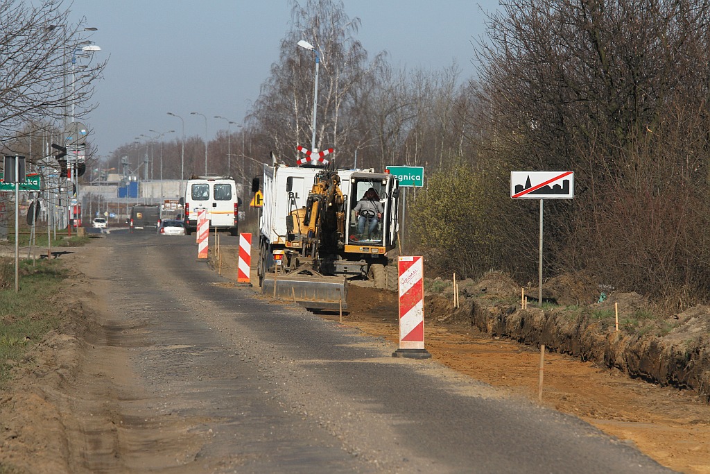 Trwa przebudowa Gniewomierskiej w Nowej Wsi Legnickiej