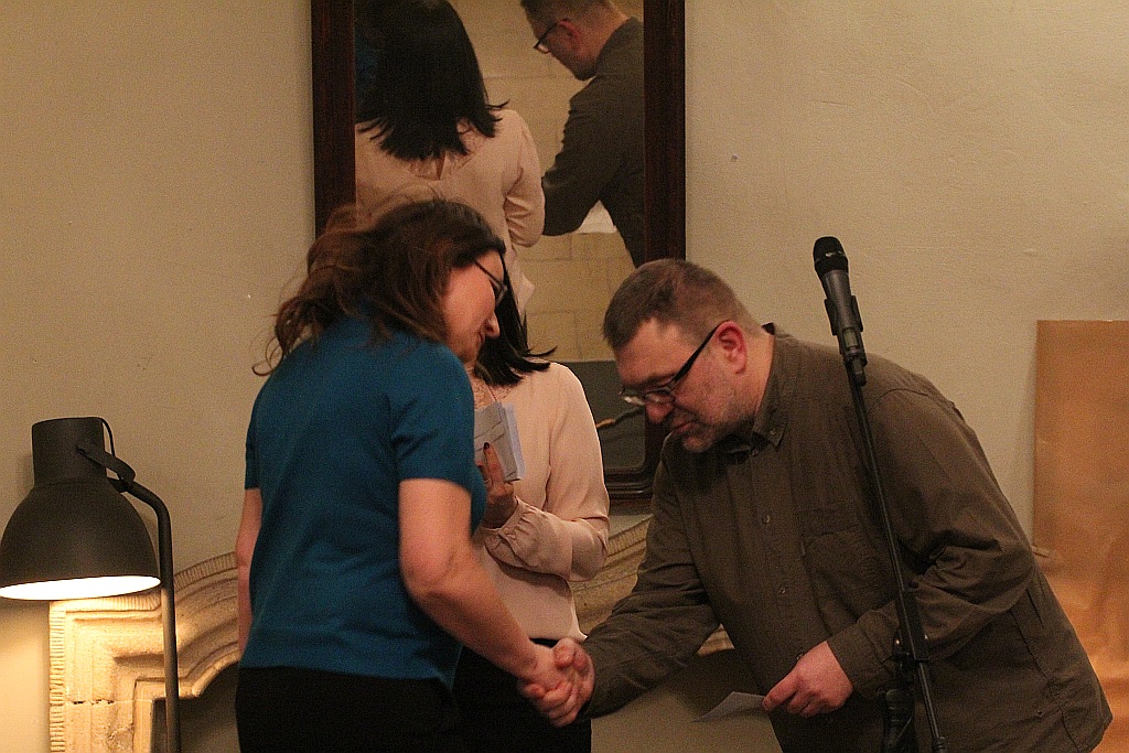 Ludzie legnickiej sceny świętowali Międzynarodowy  Dzień Teatru