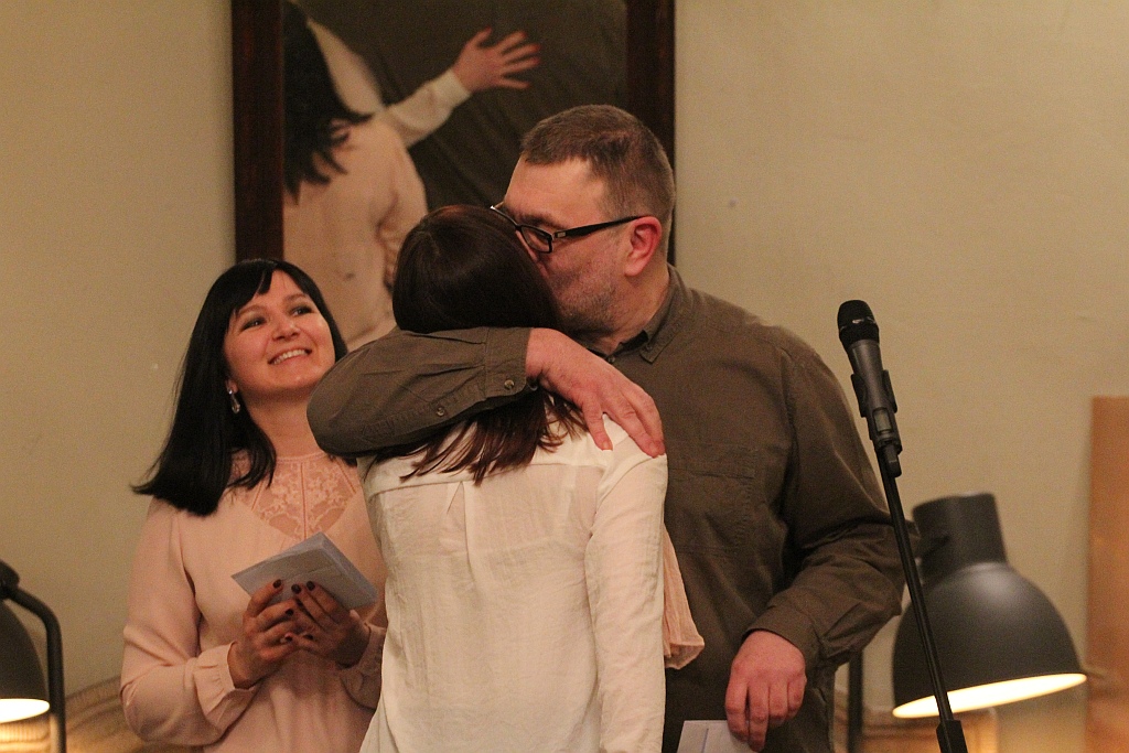 Ludzie legnickiej sceny świętowali Międzynarodowy  Dzień Teatru