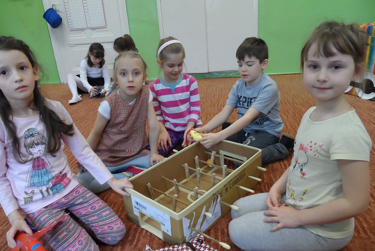 Dzień bez zabawek w Przedszkolu Niepublicznym Jedynka