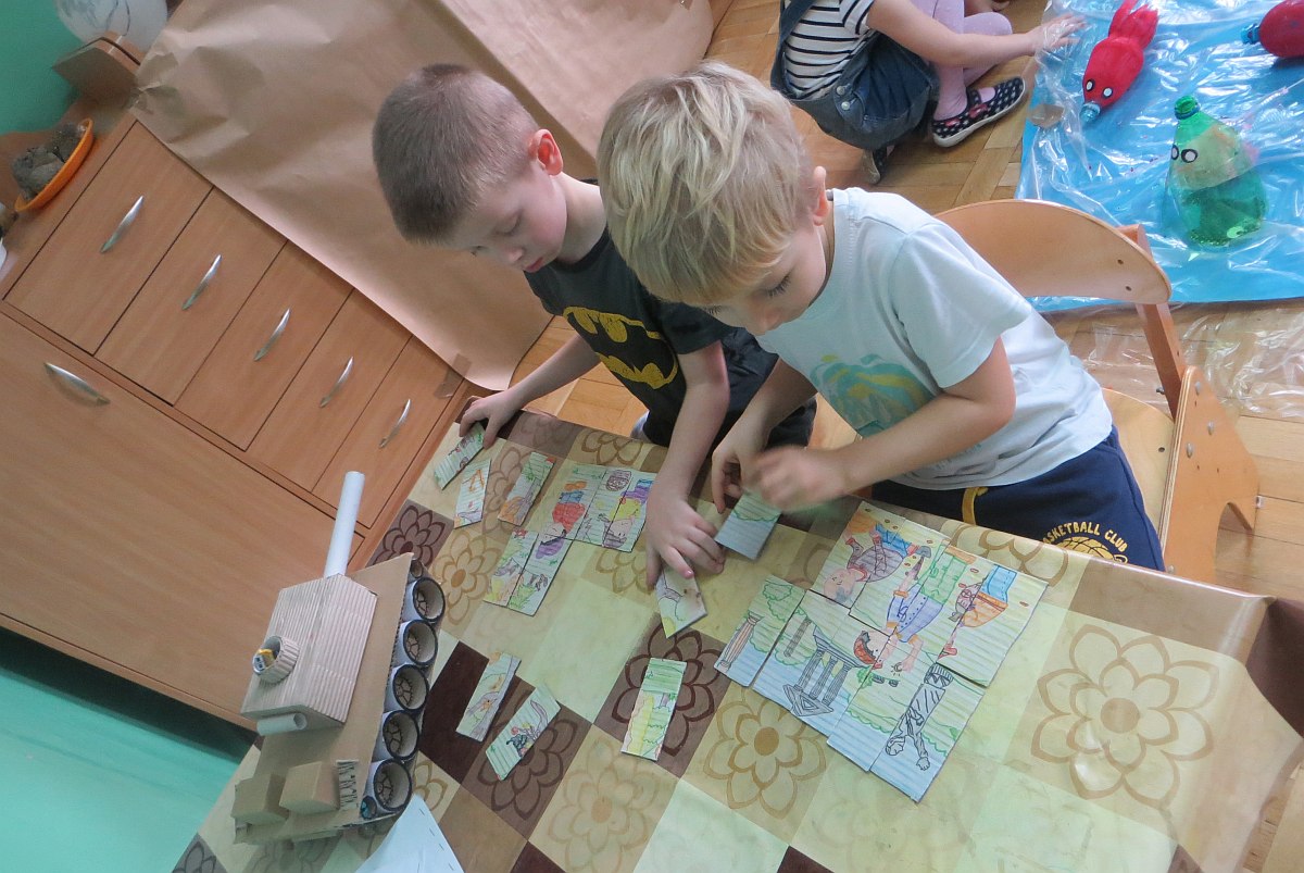 Dzień bez zabawek w Przedszkolu Niepublicznym Jedynka