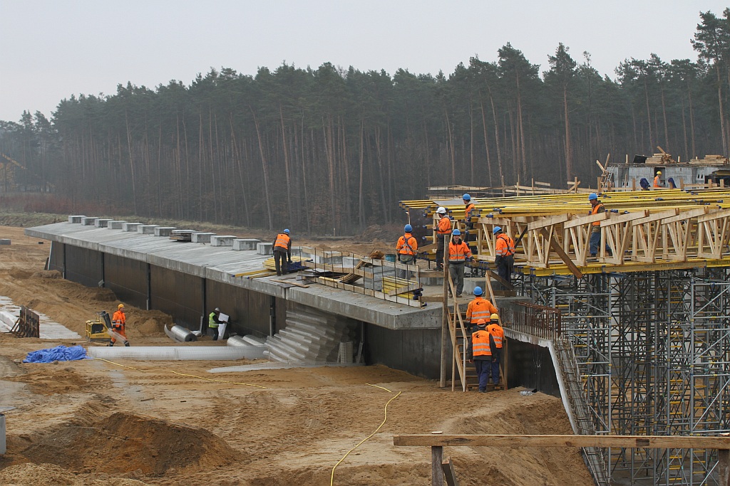 Trwa budowa drogi ekspresowej S3 od Polkowic do węzła z A4