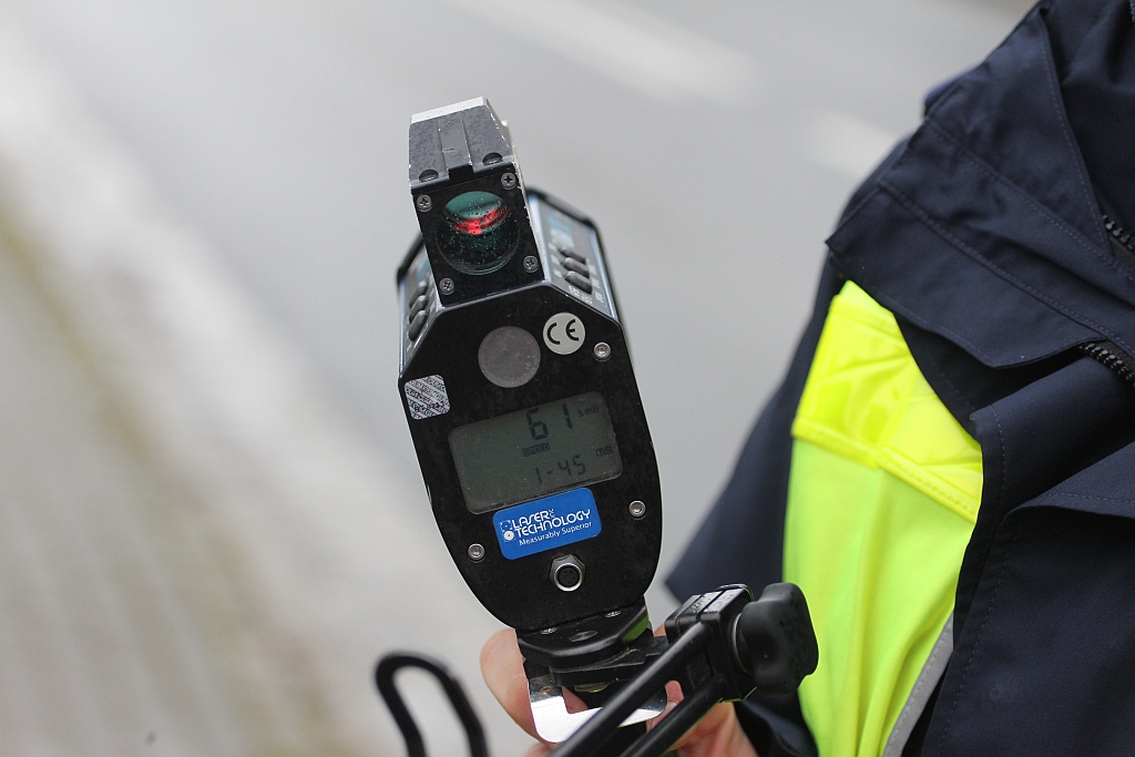 Policjanci legnickiej drogówki kontrolowali prędkość kierowców