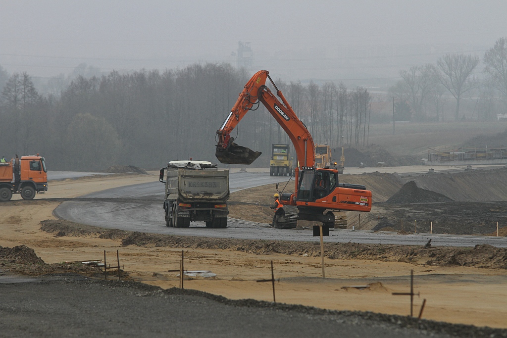 Trwa budowa drogi ekspresowej S3 od Polkowic do węzła z A4