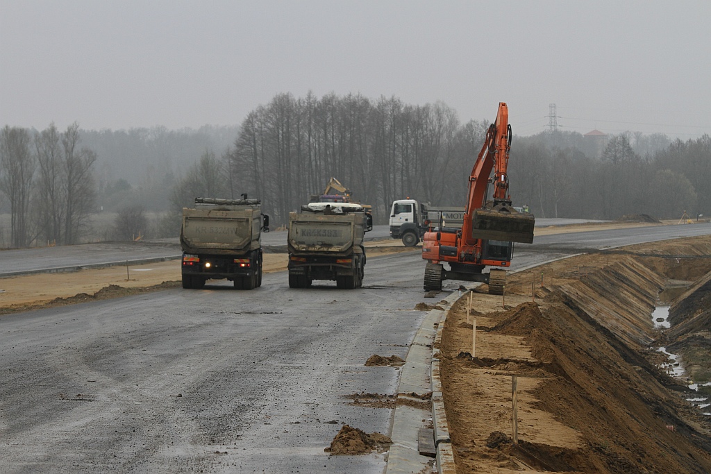Trwa budowa drogi ekspresowej S3 od Polkowic do węzła z A4