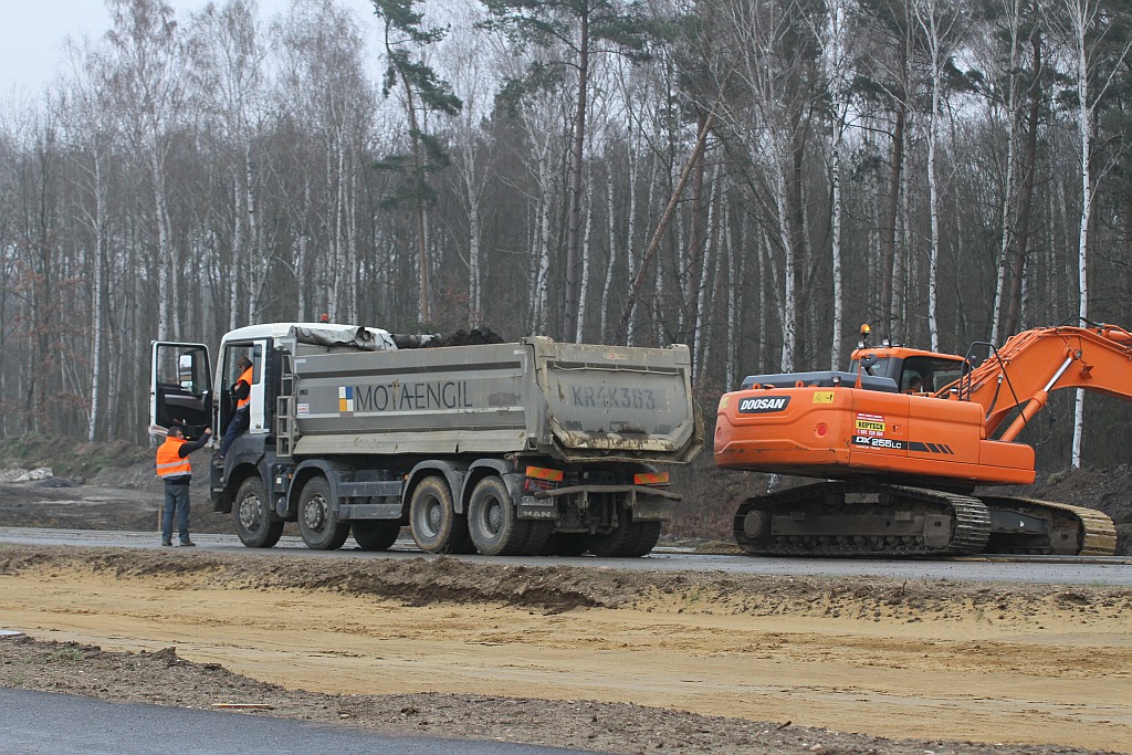 Trwa budowa drogi ekspresowej S3 od Polkowic do węzła z A4