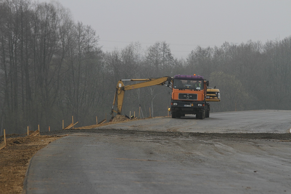 Trwa budowa drogi ekspresowej S3 od Polkowic do węzła z A4